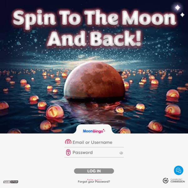 Moon Bingo Login Page Moon Bingo Login Page